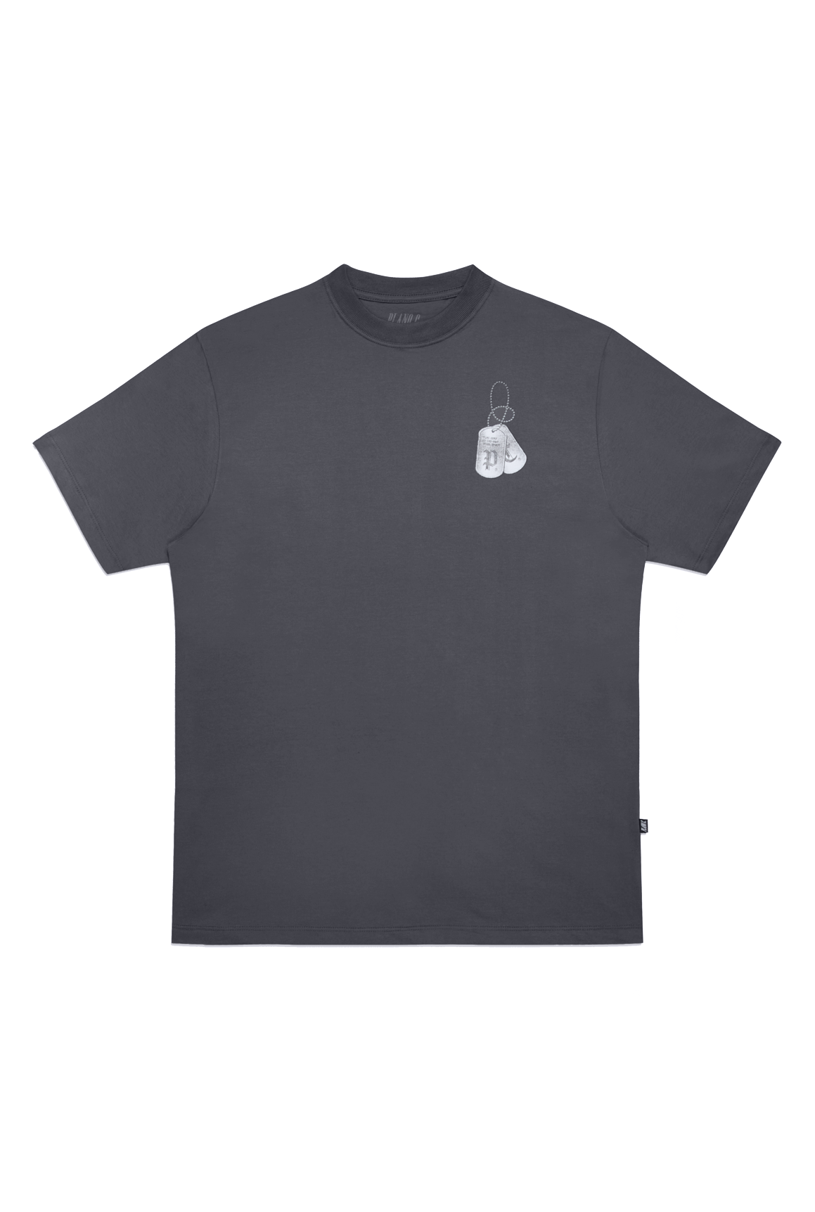 CAMISETA DOGTAG CINZA DARK GREY