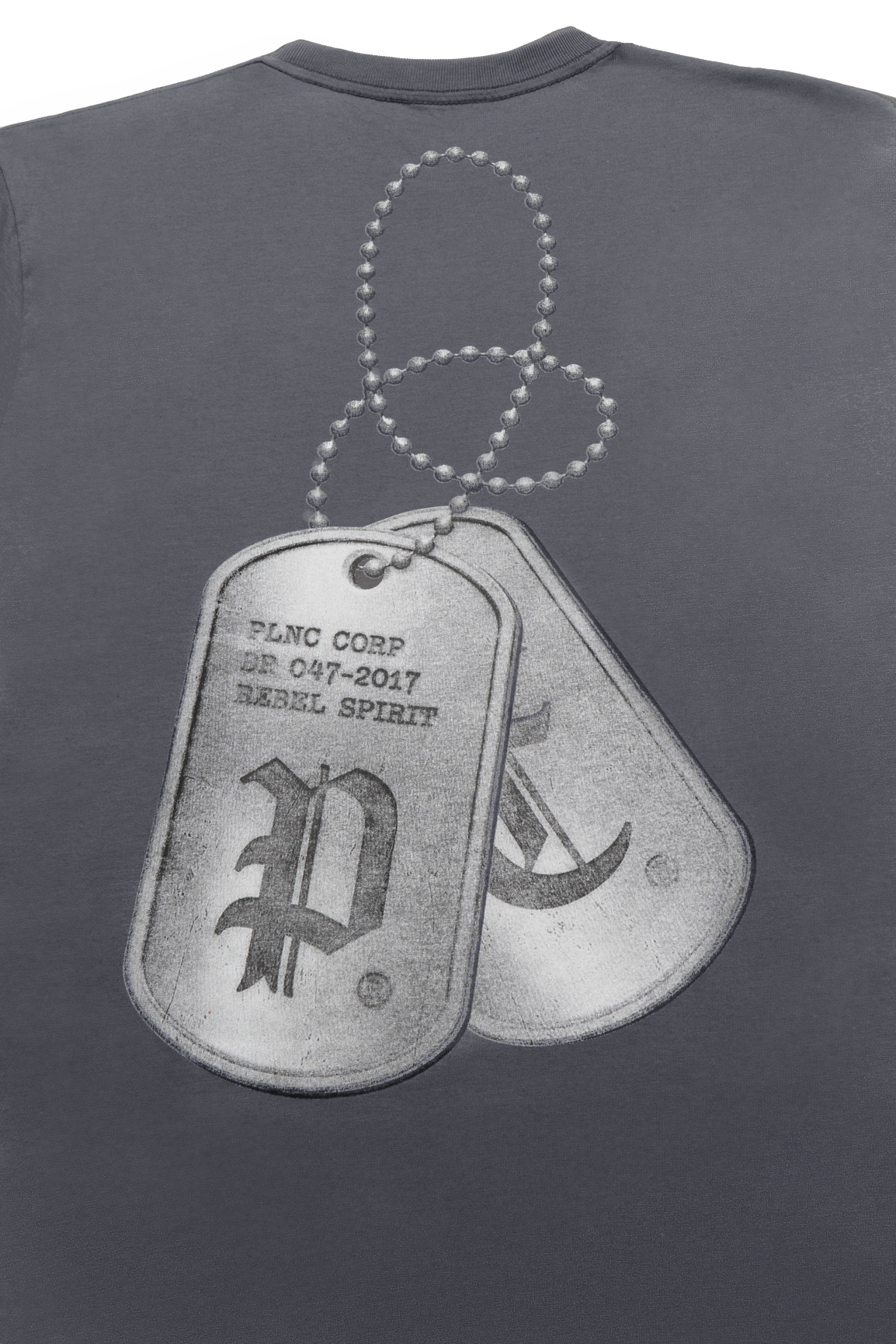CAMISETA DOGTAG CINZA DARK GREY