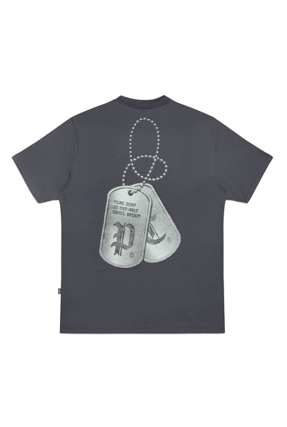 CAMISETA DOGTAG CINZA DARK GREY