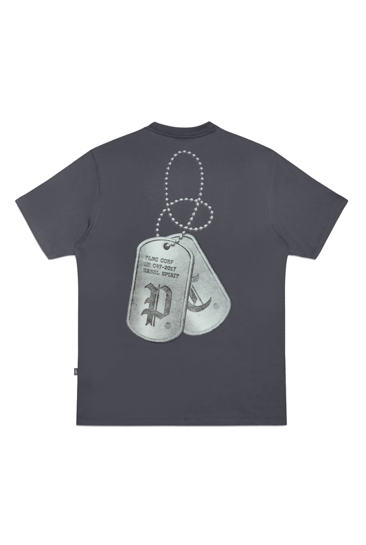 CAMISETA DOGTAG CINZA DARK GREY