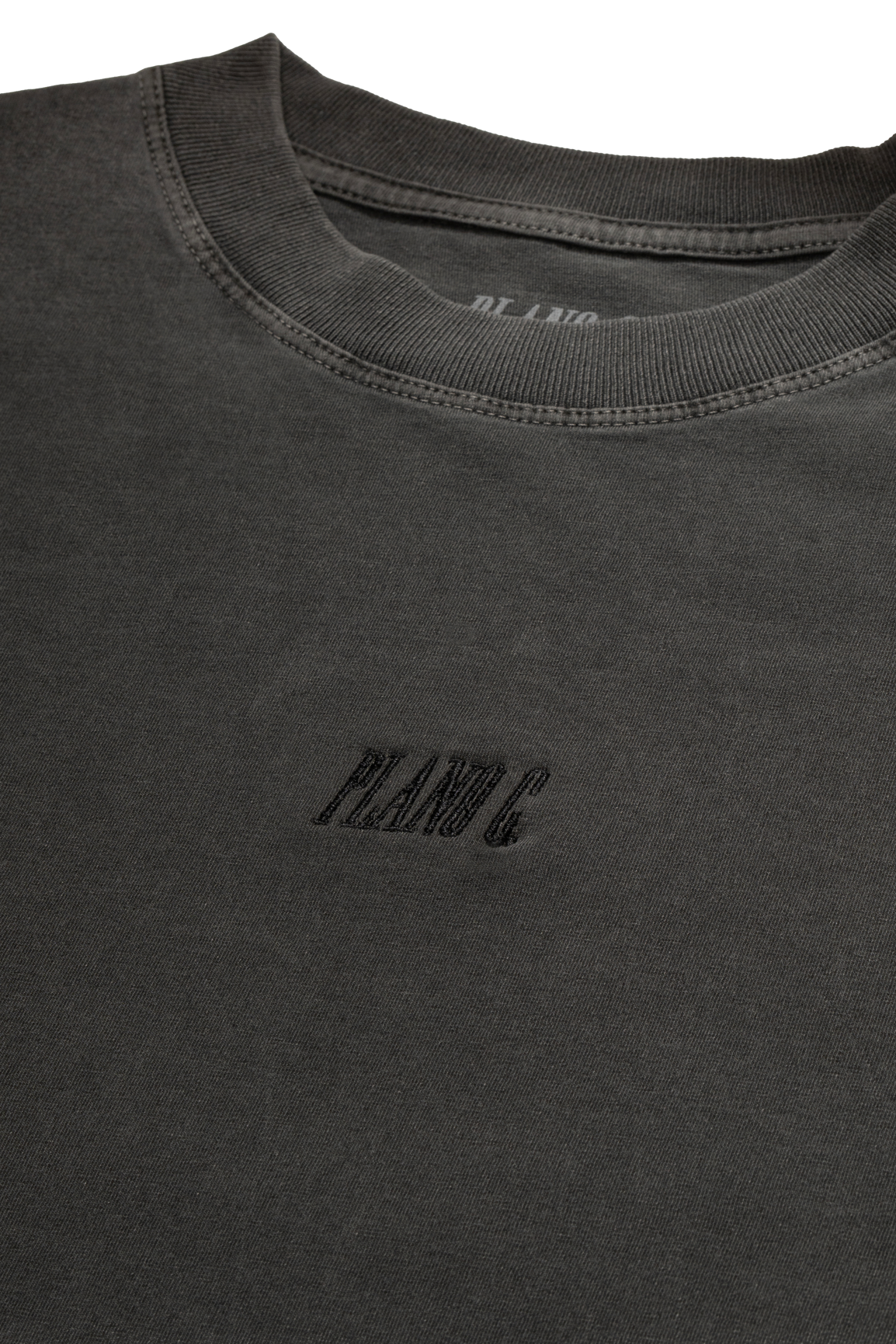 CAMISETA WASH LOGO GRAFITE