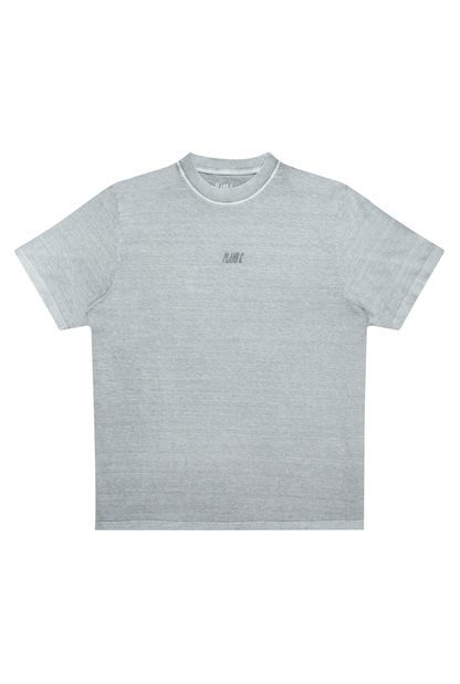 CAMISETA WASH LOGO CINZA