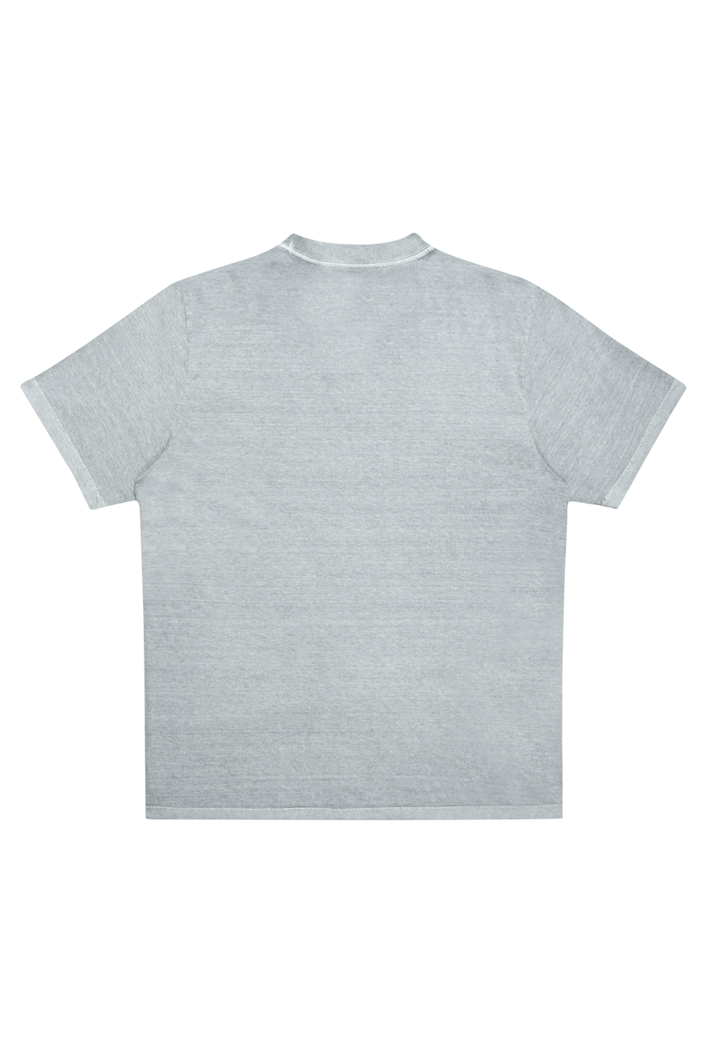 CAMISETA WASH LOGO CINZA