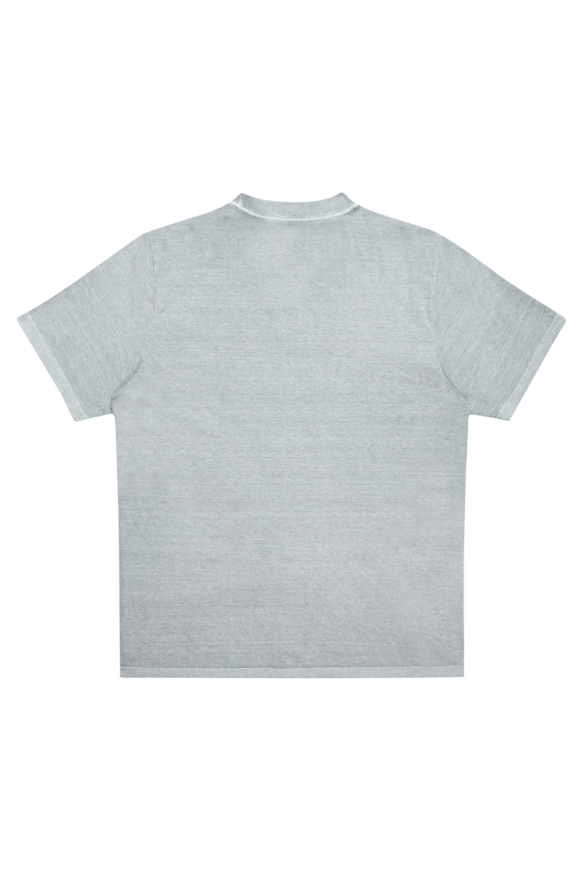 CAMISETA WASH LOGO CINZA