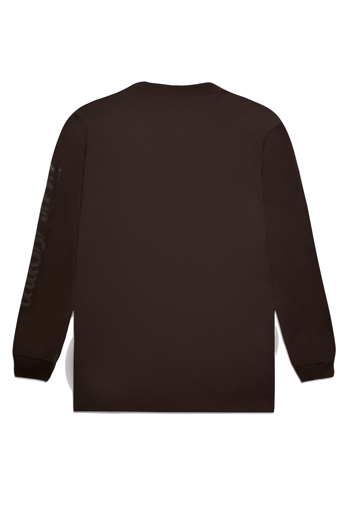 CAMISETA MANGA LONGA GOTHIC MARROM EXPRESSO