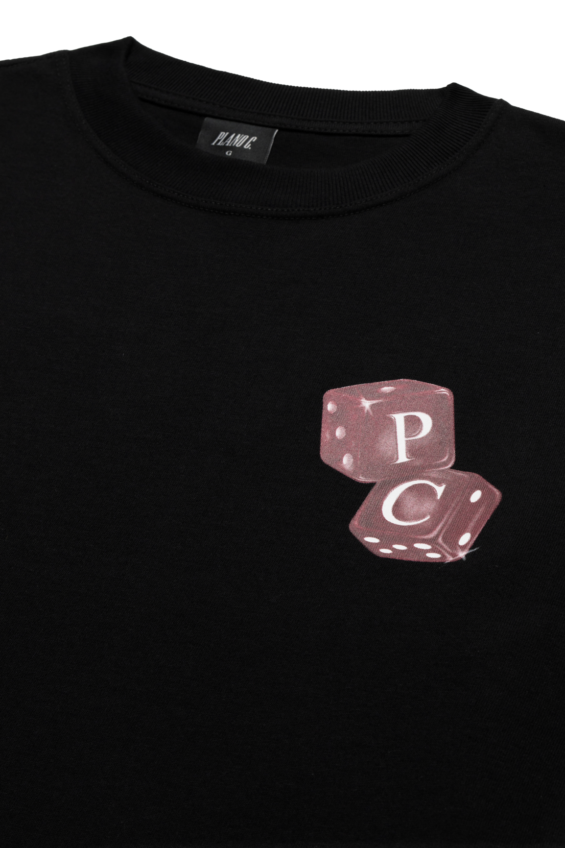 CAMISETA MANGA LONGA DICE ROLLERS PRETO