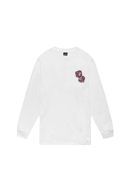 CAMISETA MANGA LONGA DICE ROLLERS MARFIM