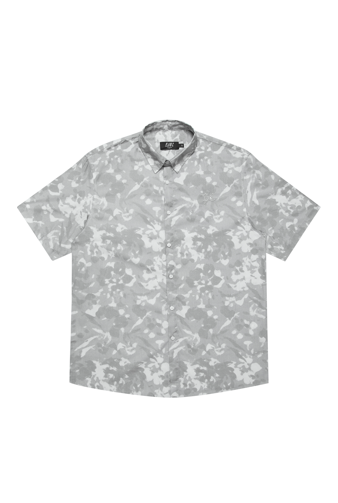 CAMISA GREYFIELD FULL PRINT CINZA