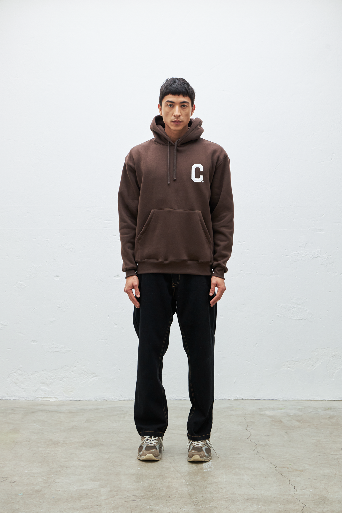 MOLETOM HOODIE C MARROM EXPRESSO