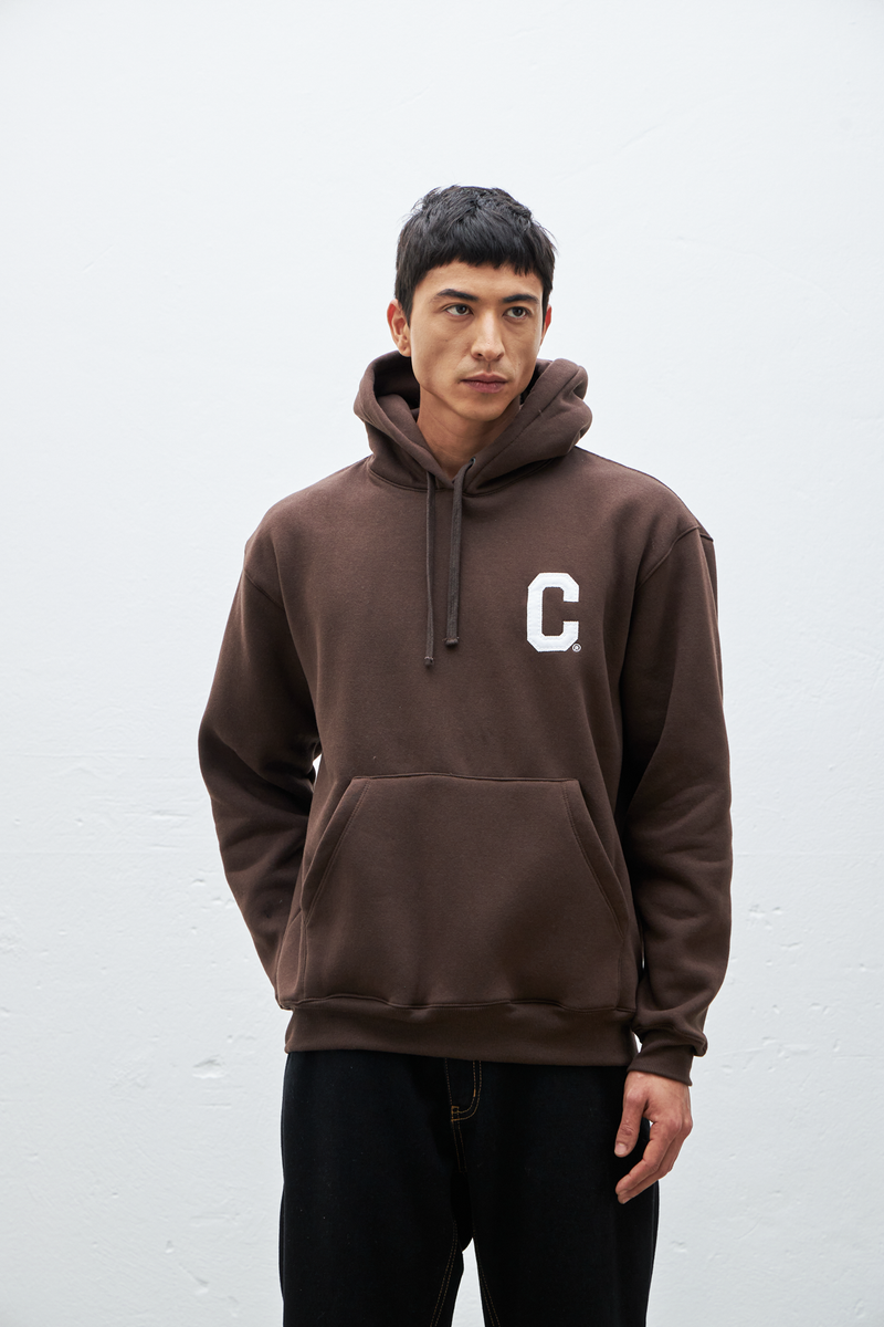 MOLETOM HOODIE C MARROM EXPRESSO