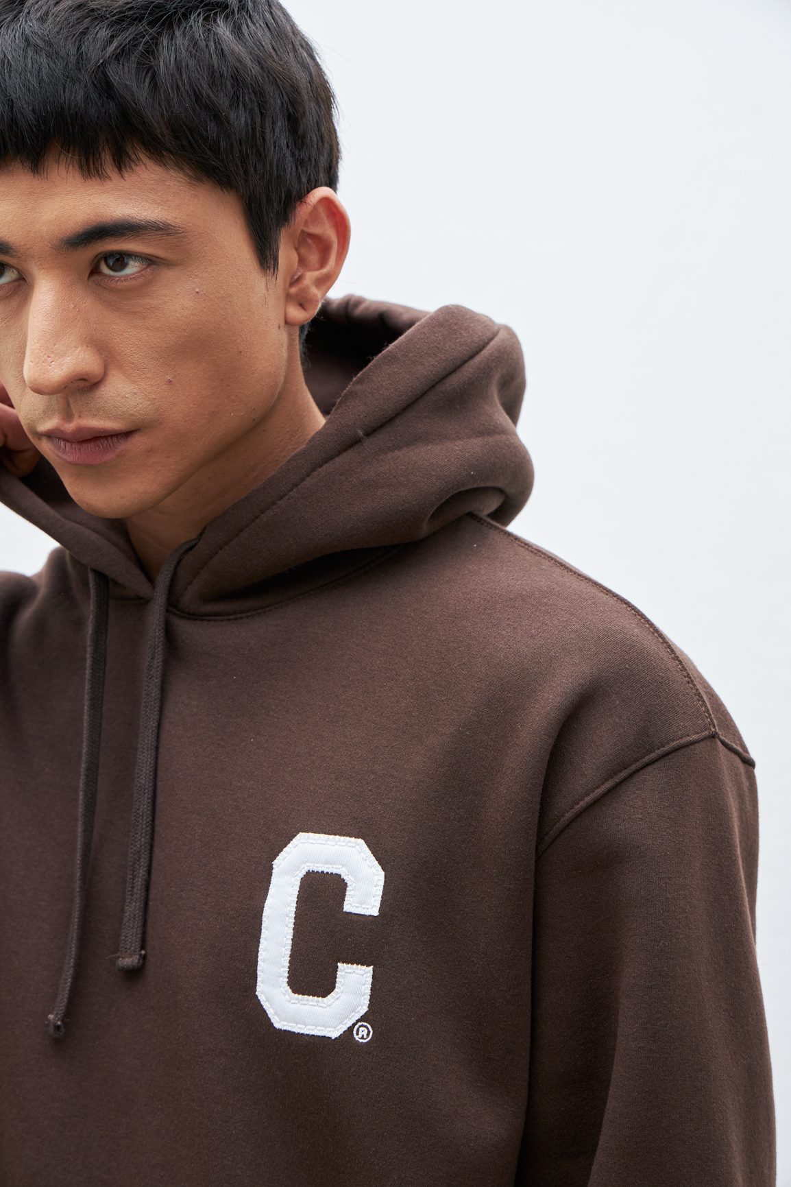 MOLETOM HOODIE C MARROM EXPRESSO