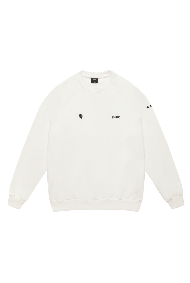 MOLETOM CREWNECK RAGLAN TEAM MARFIM