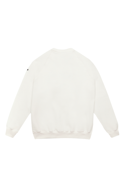 MOLETOM CREWNECK RAGLAN TEAM MARFIM