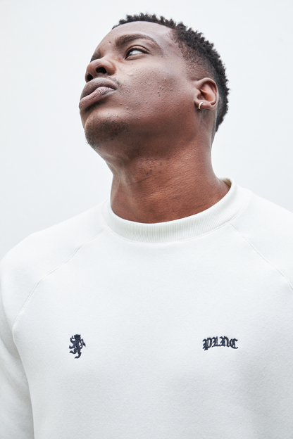 MOLETOM CREWNECK RAGLAN TEAM MARFIM