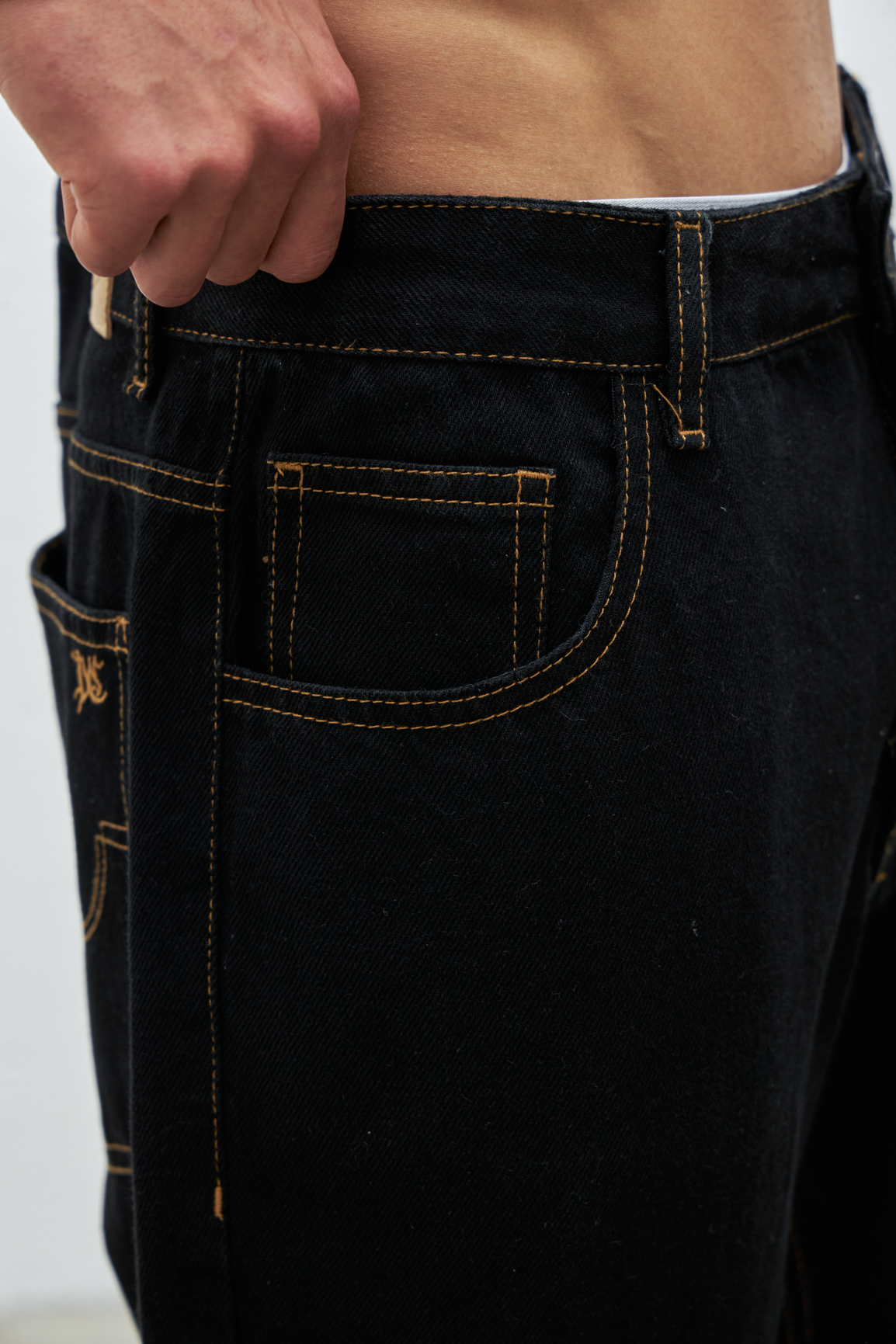 CALÇA DENIM BLACK