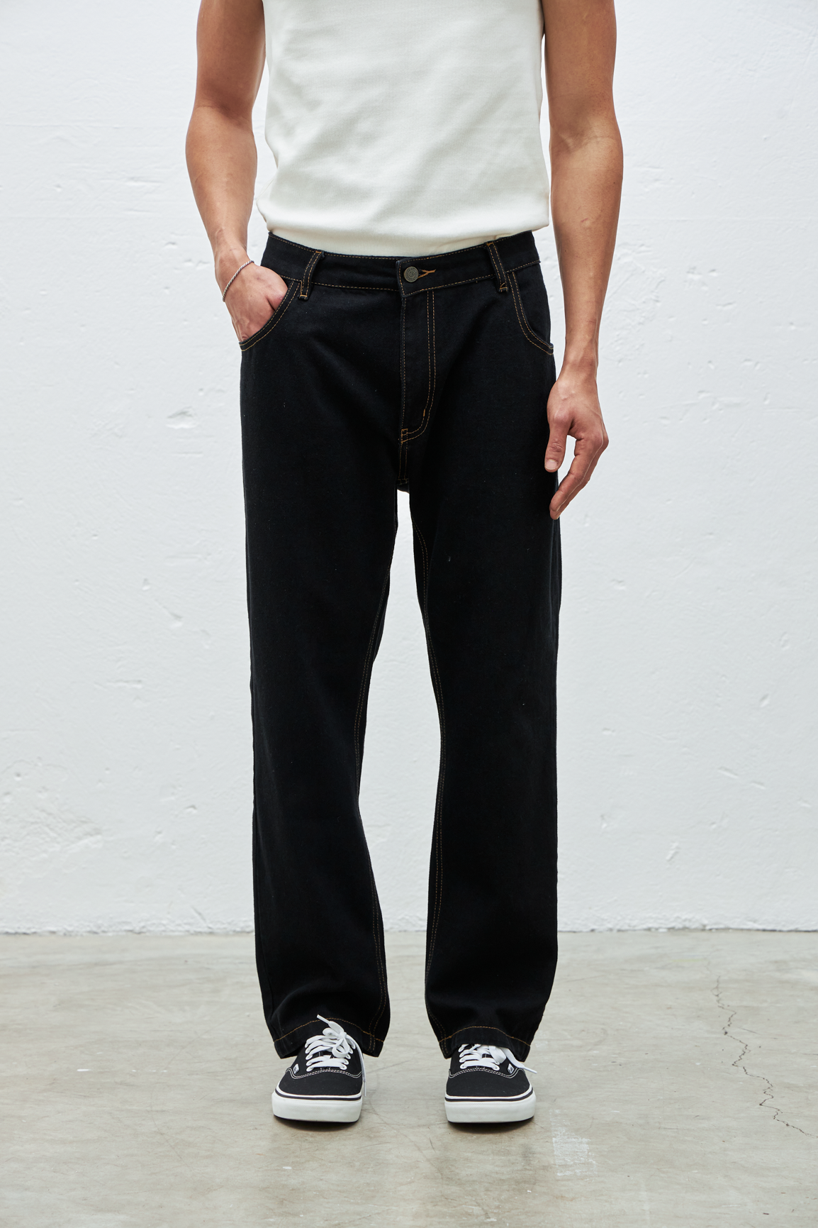 CALÇA DENIM BLACK