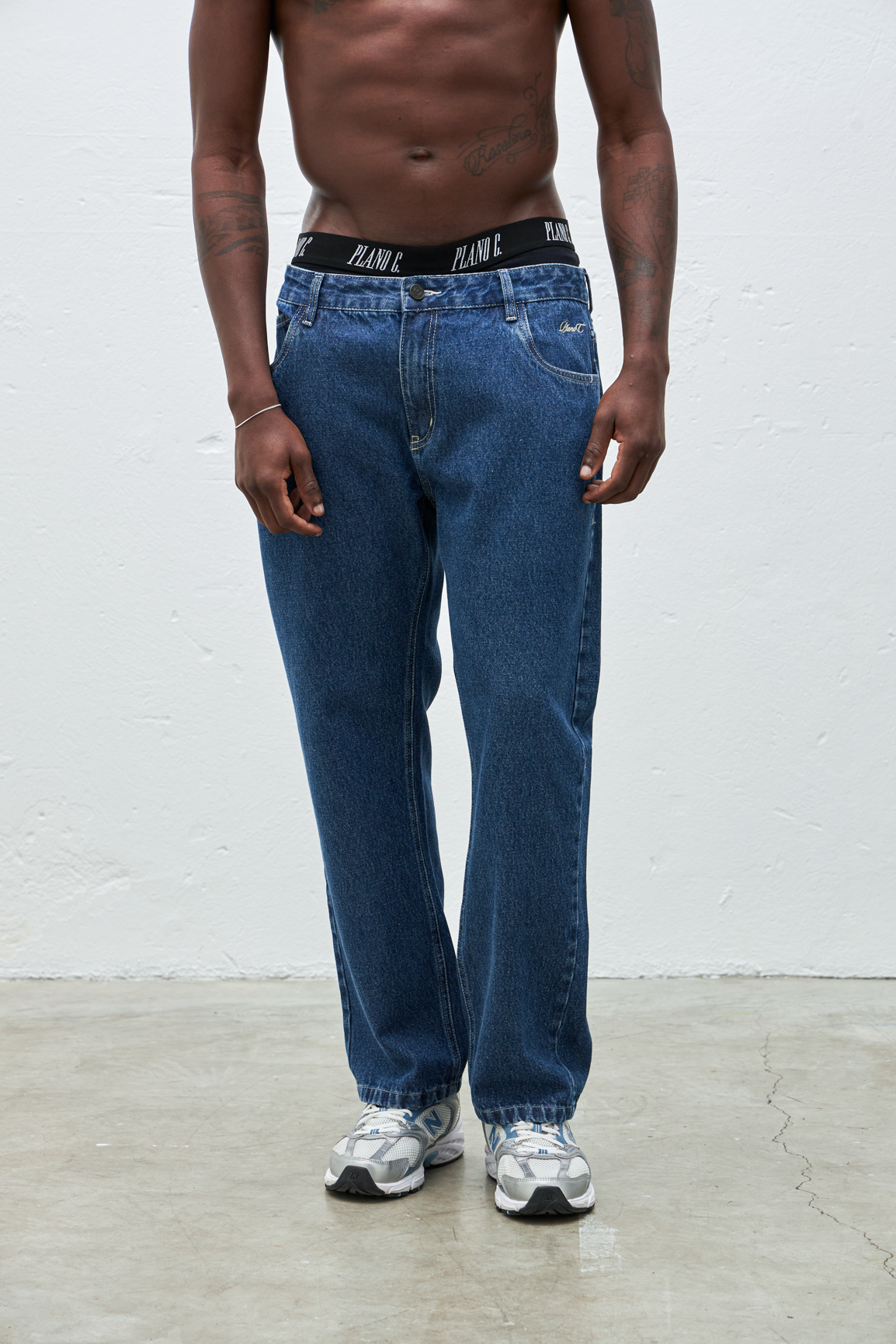 CALÇA DARK BLUE SIGNATURE