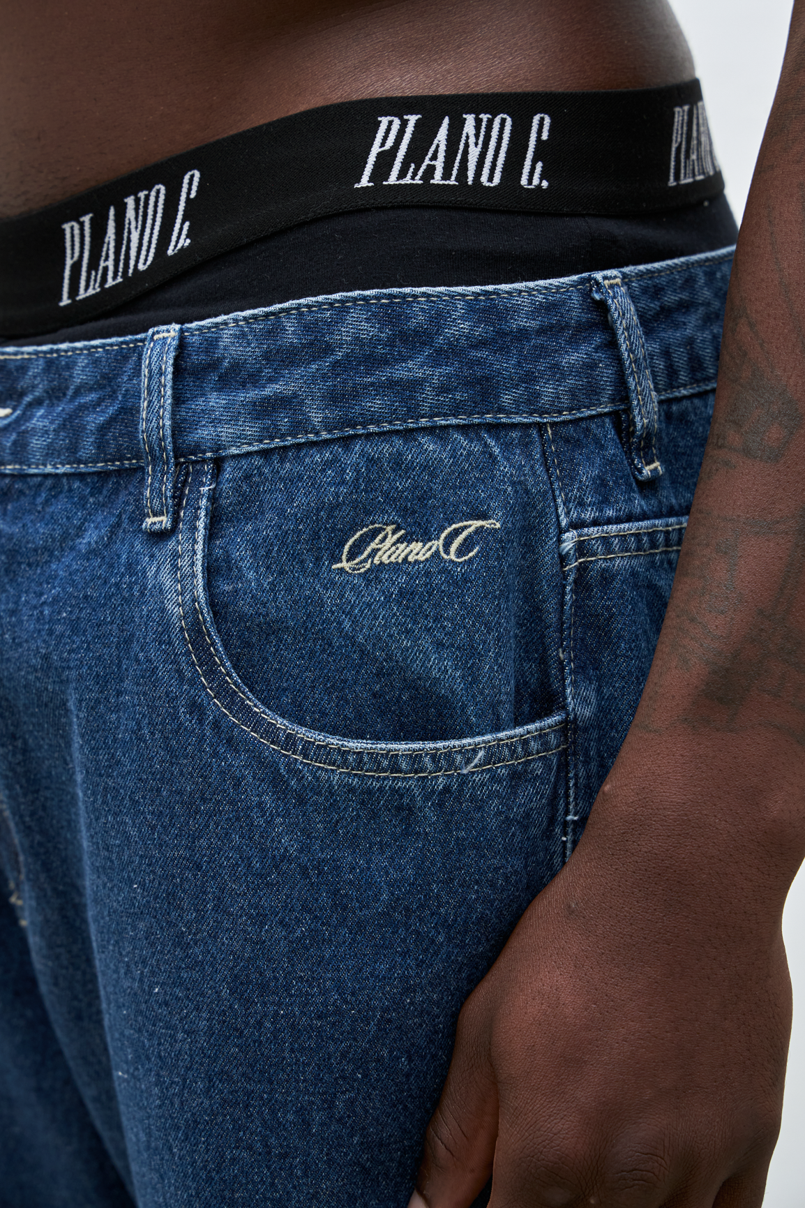 CALÇA DARK BLUE SIGNATURE