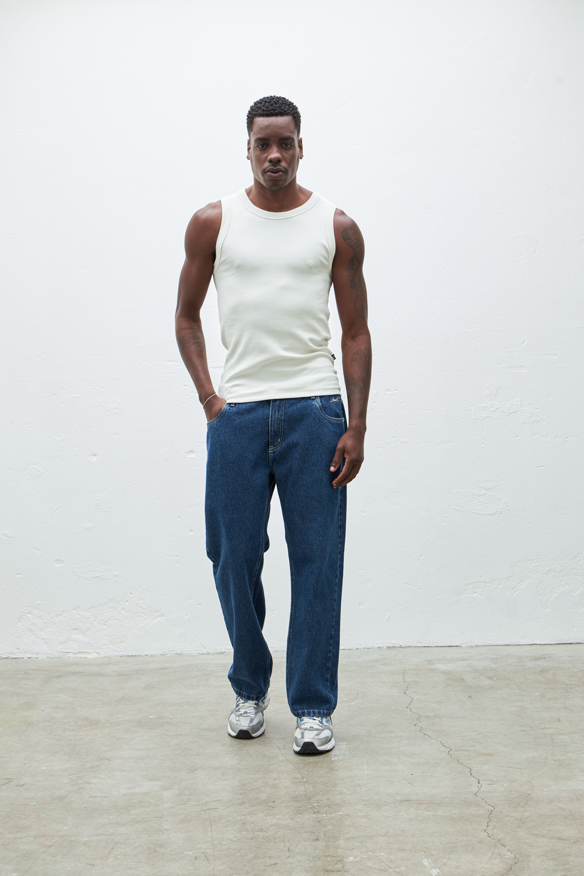 CALÇA DARK BLUE SIGNATURE