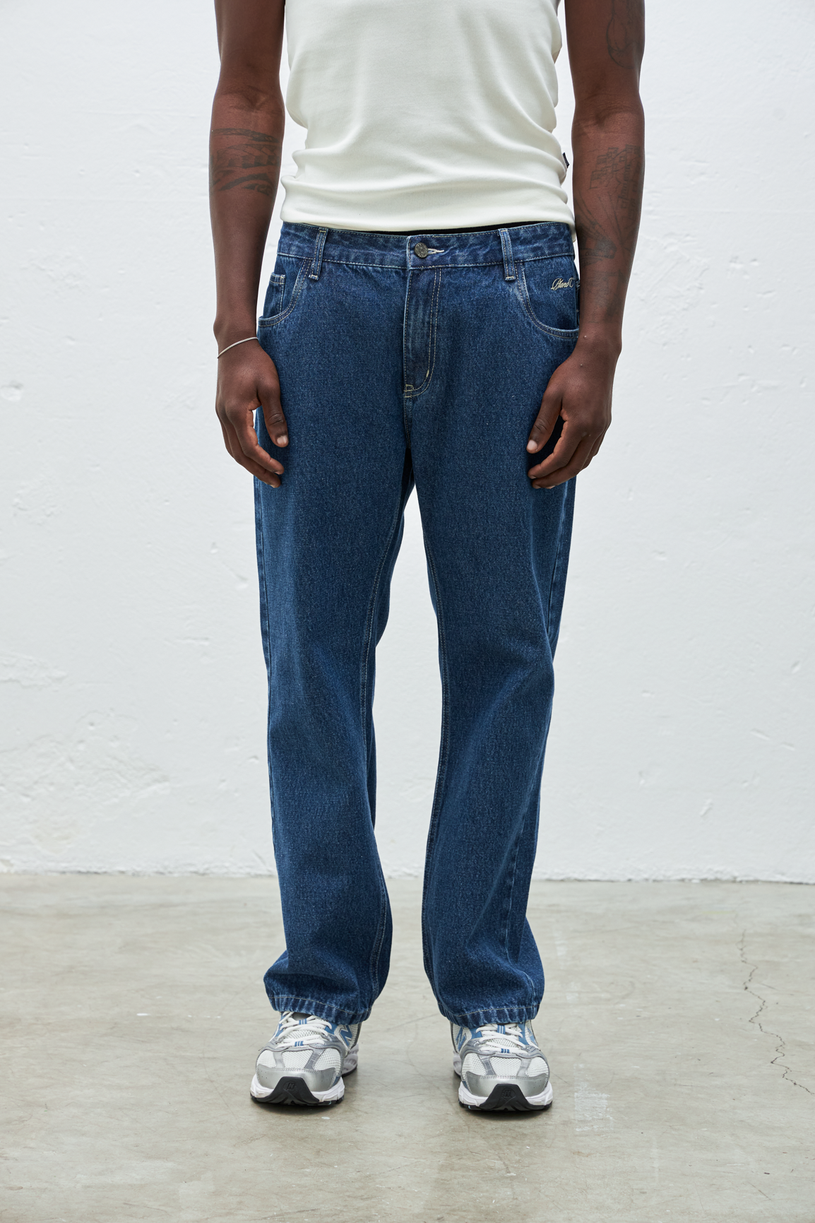 CALÇA DARK BLUE SIGNATURE