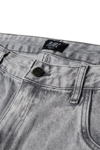 CALÇA WASHED GREY C.