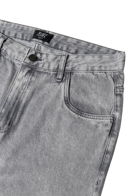 CALÇA WASHED GREY C.