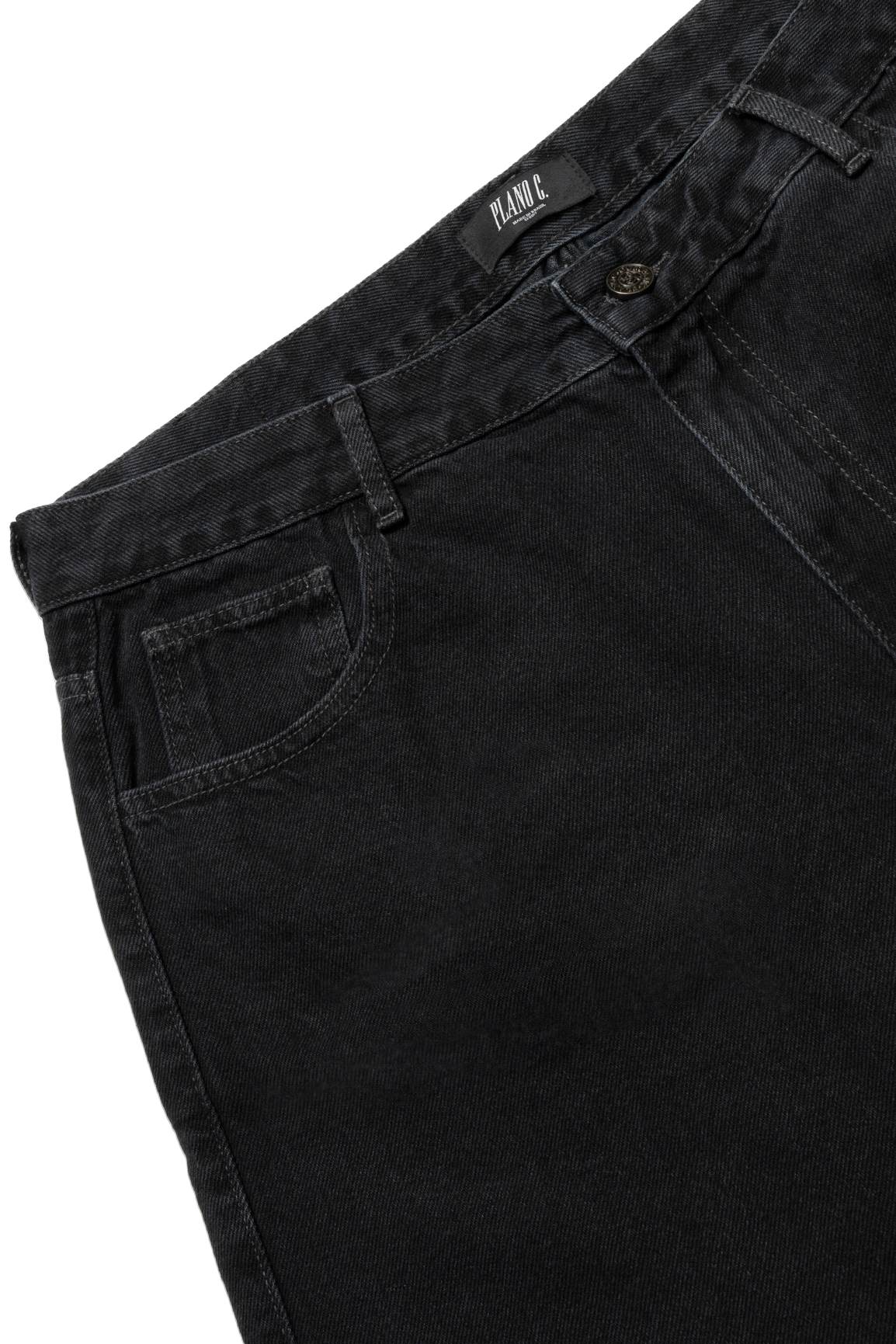 BERMUDA DENIM BAGGY BLACK