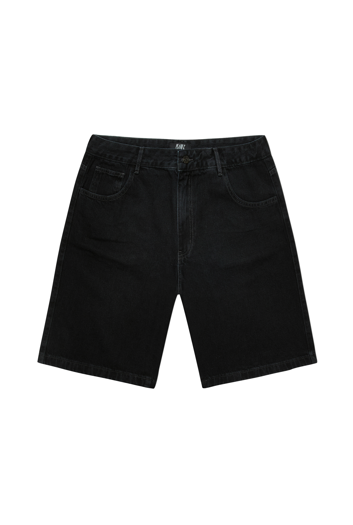 BERMUDA DENIM BAGGY BLACK