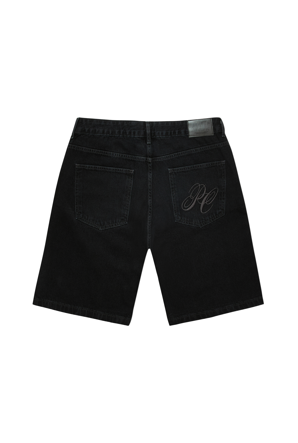 BERMUDA DENIM BAGGY BLACK