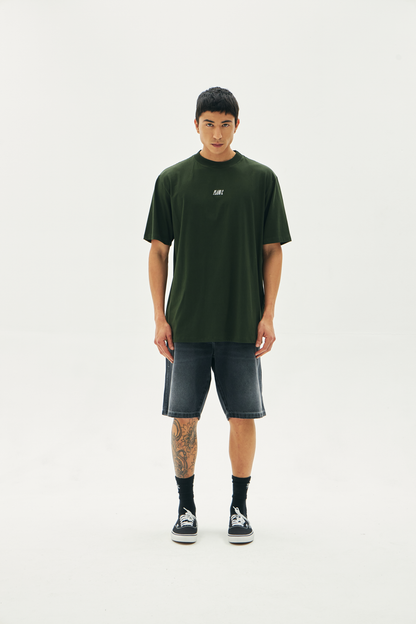 CAMISETA LOGO VERDE MATO