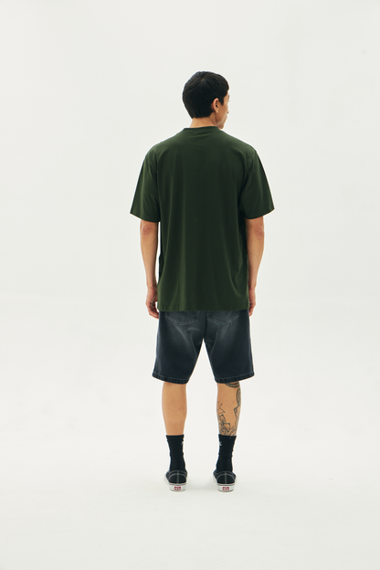 CAMISETA LOGO VERDE MATO