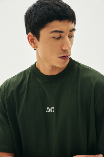 CAMISETA LOGO VERDE MATO