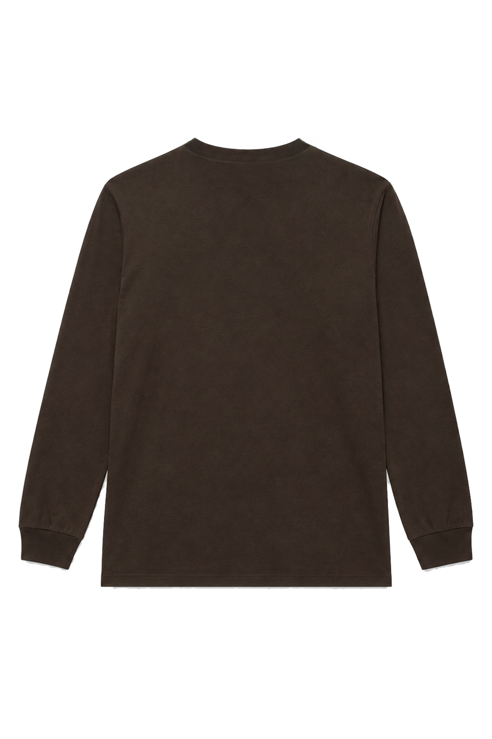 CAMISETA MANGA LONGA LOGO MARROM EXPRESSO
