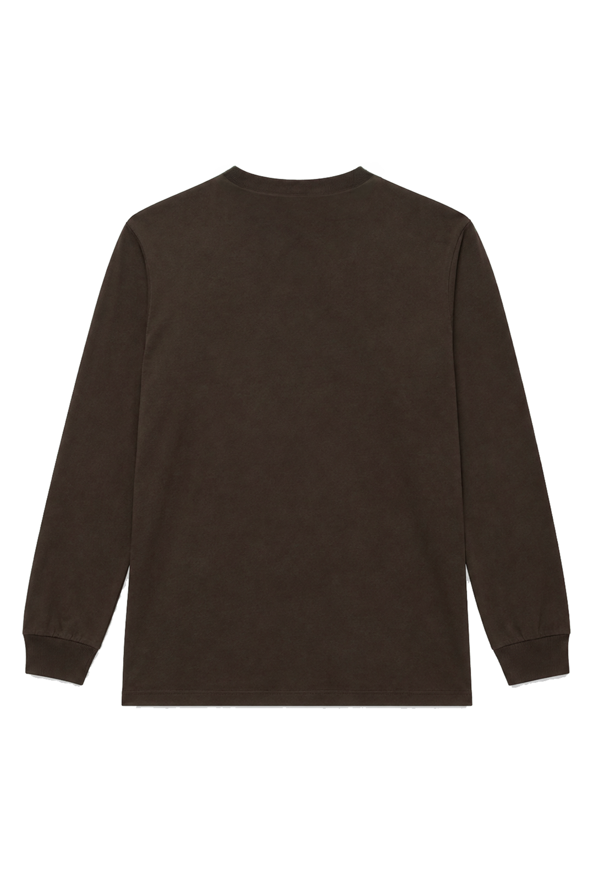 CAMISETA MANGA LONGA LOGO MARROM EXPRESSO