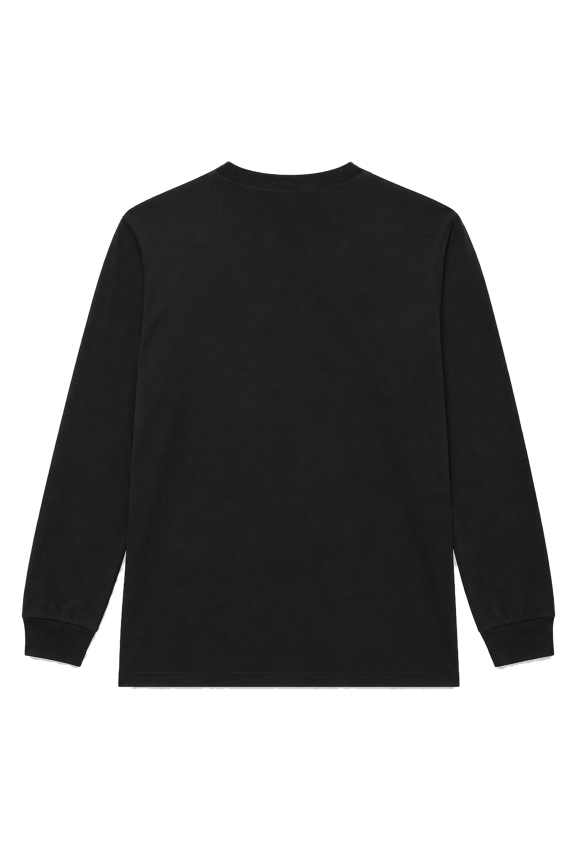 CAMISETA MANGA LONGA LOGO PRETO