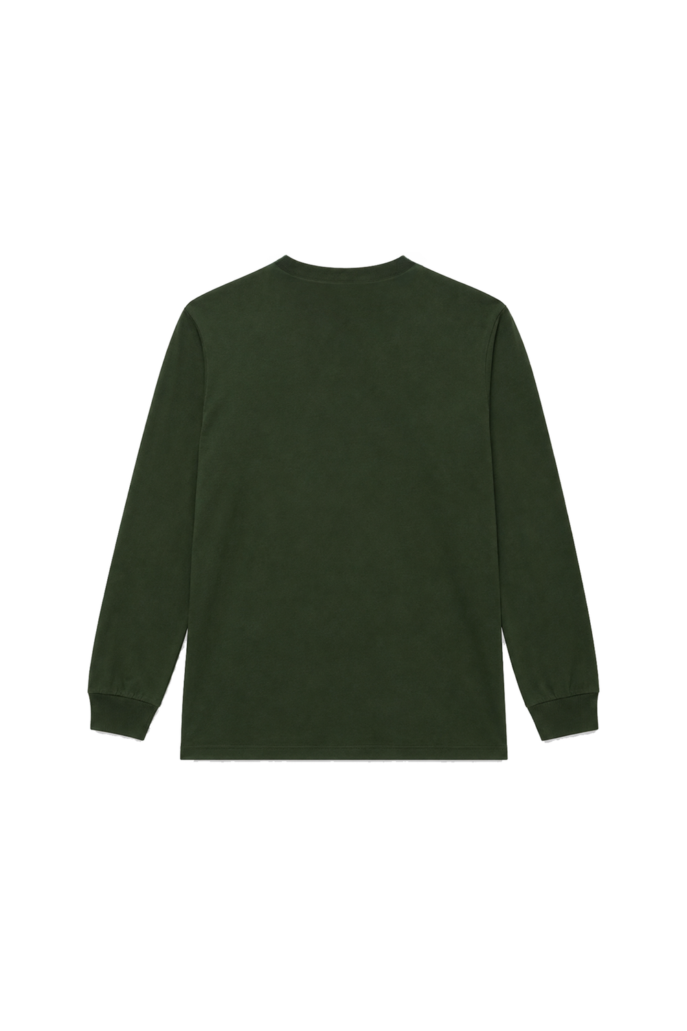 CAMISETA MANGA LONGA LOGO VERDE MATO