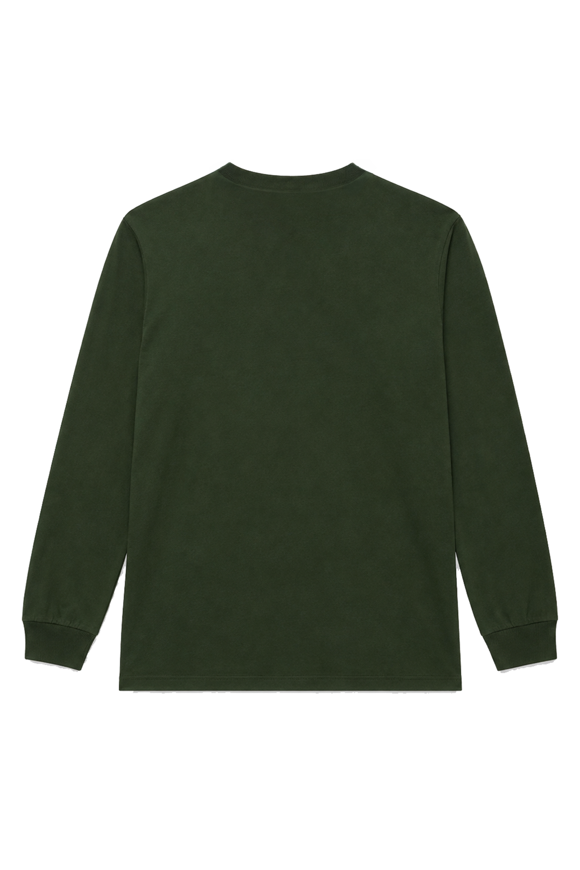CAMISETA MANGA LONGA LOGO VERDE MATO