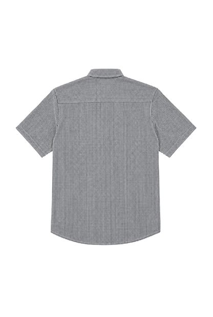 CAMISA GRIDLINE XADREZ PRETO-BRANCO
