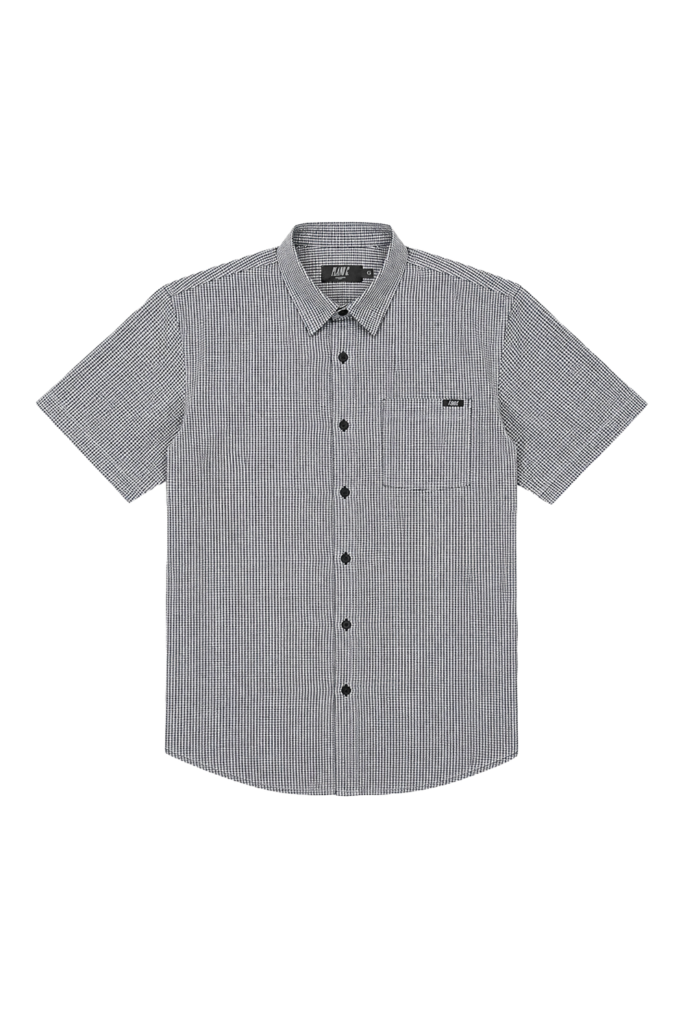 CAMISA GRIDLINE XADREZ PRETO-BRANCO