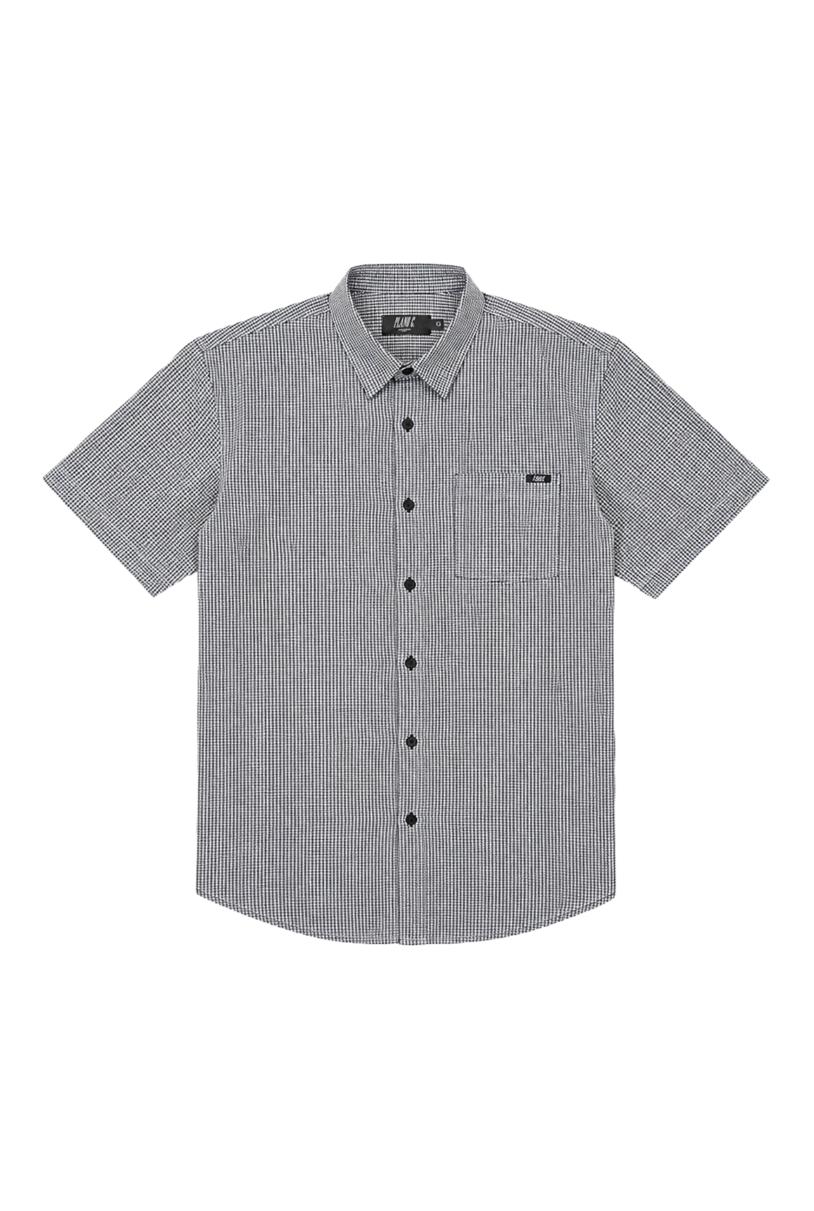 CAMISA GRIDLINE XADREZ PRETO-BRANCO