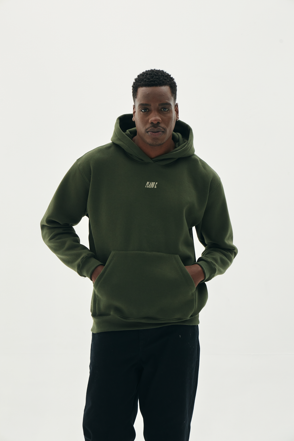 MOLETOM HOODIE CLASSIC VERDE MATO