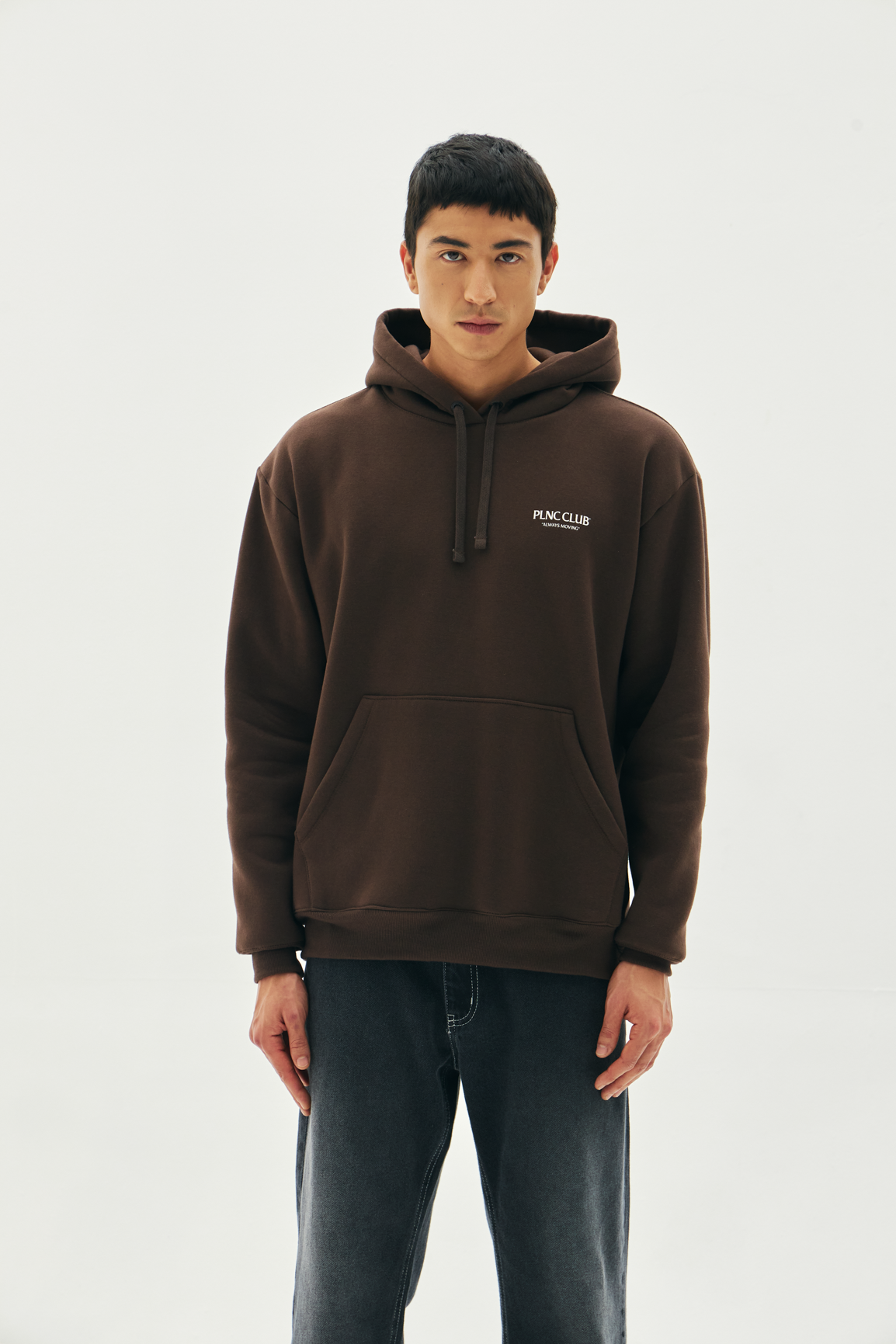 MOLETOM HOODIE PLNC CLUB MARROM EXPRESSO
