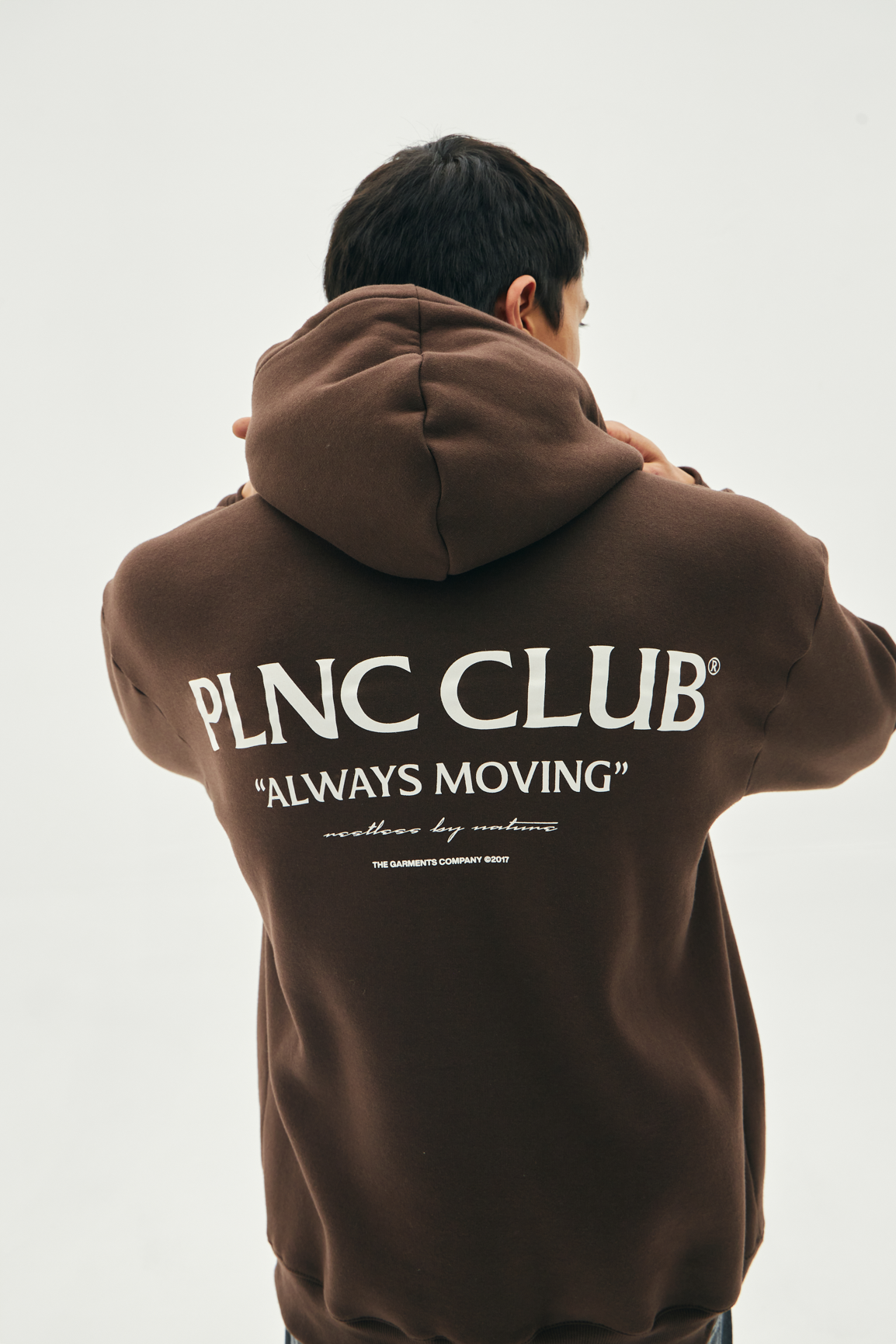 MOLETOM HOODIE PLNC CLUB MARROM EXPRESSO