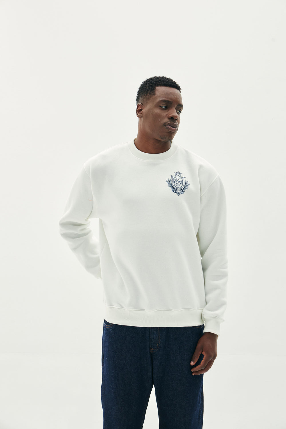 MOLETOM CREWNECK CELESTIAL MARFIM
