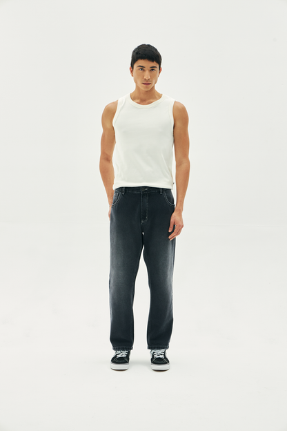 CALÇA WASHED BLACK