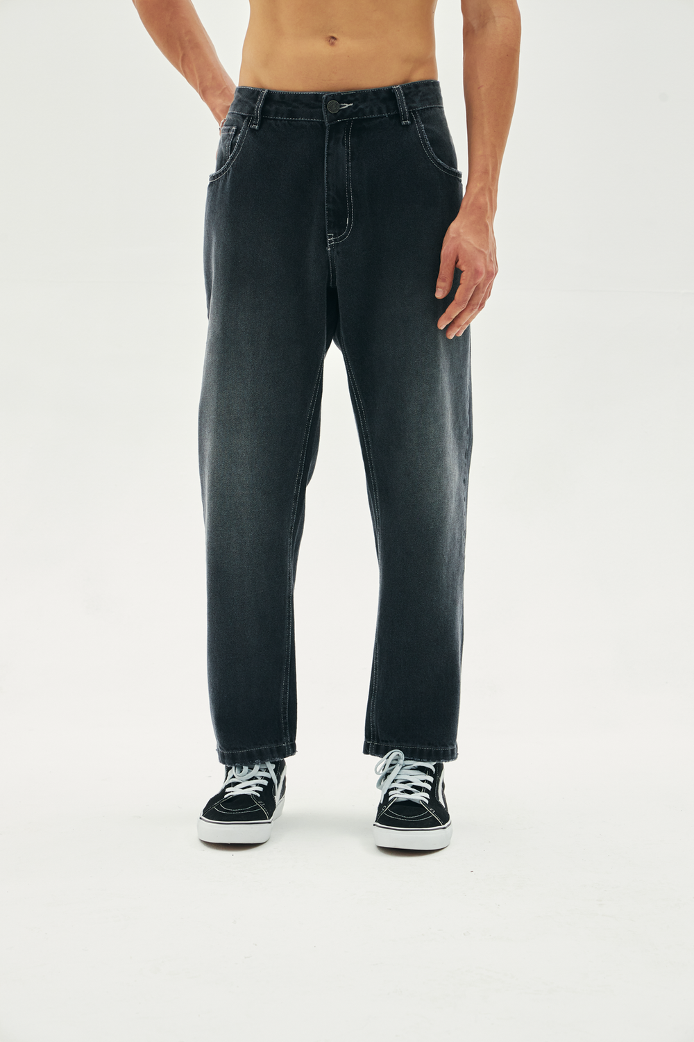 CALÇA WASHED BLACK