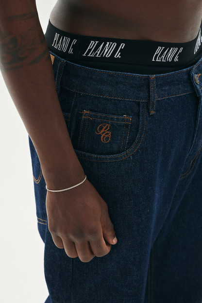 CALÇA DARK NAVY