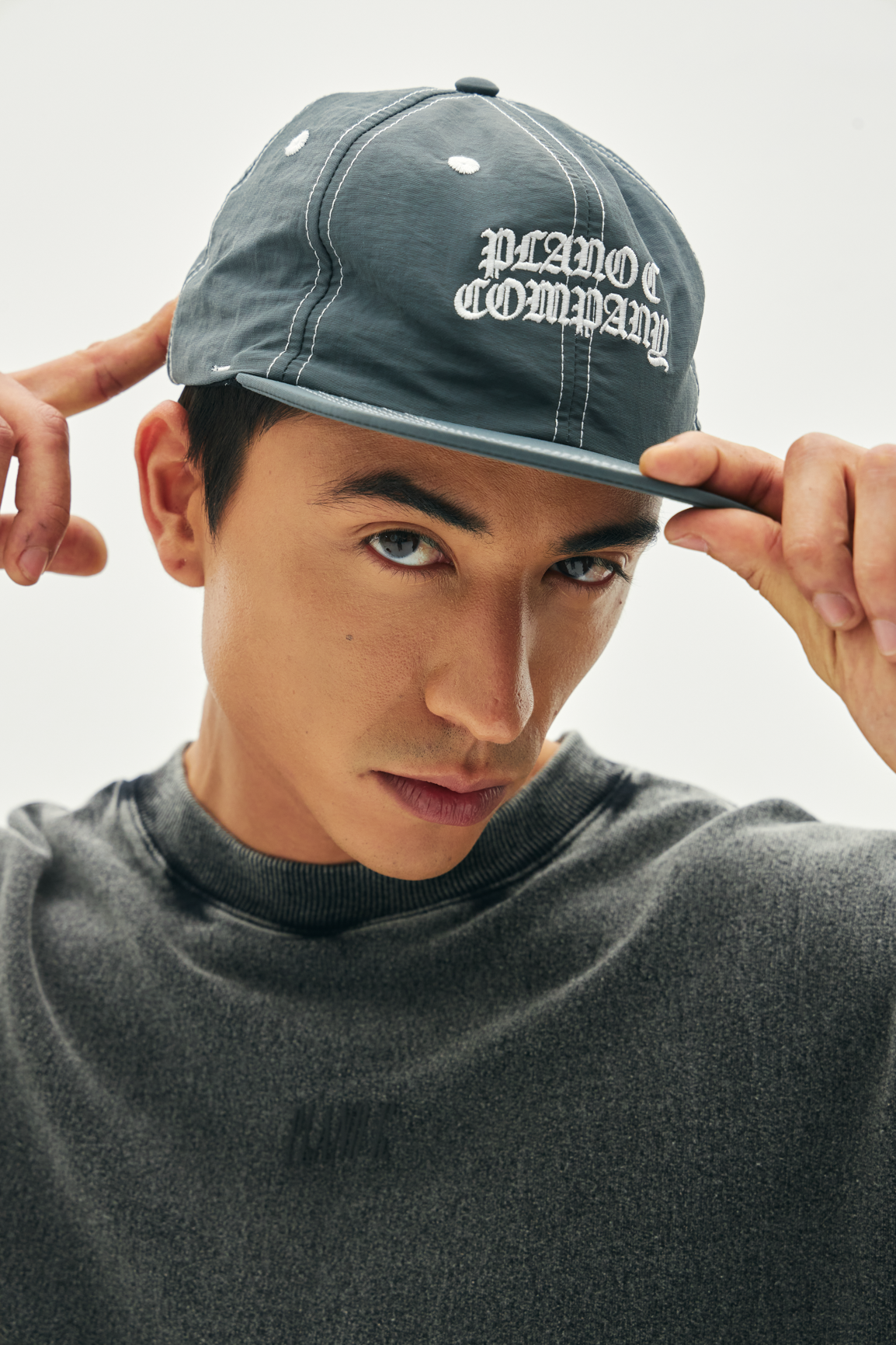 BONÉ 6-PANEL CINZA DARK GREY