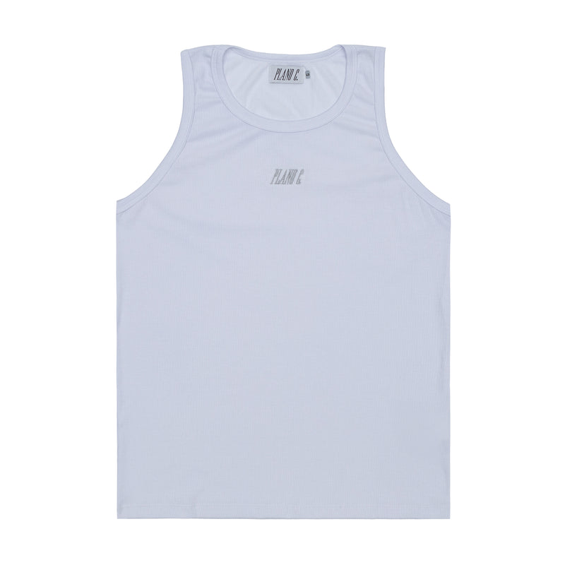 REGATA RIBBED LOGO BRANCO
