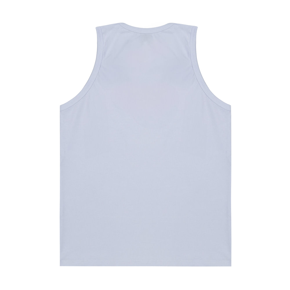 REGATA RIBBED LOGO BRANCO